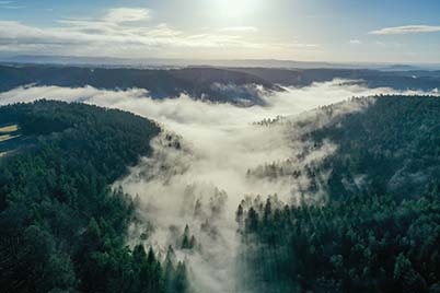 fotka moře z dronu mavic 2 pro